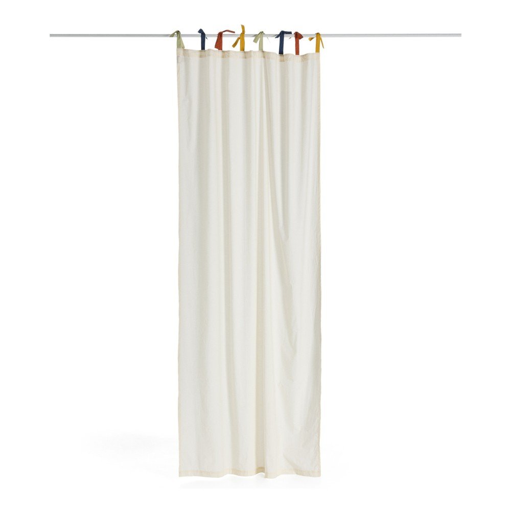 Krémszínű pamut gyerek függöny 135x270 cm Zelda – Kave Home