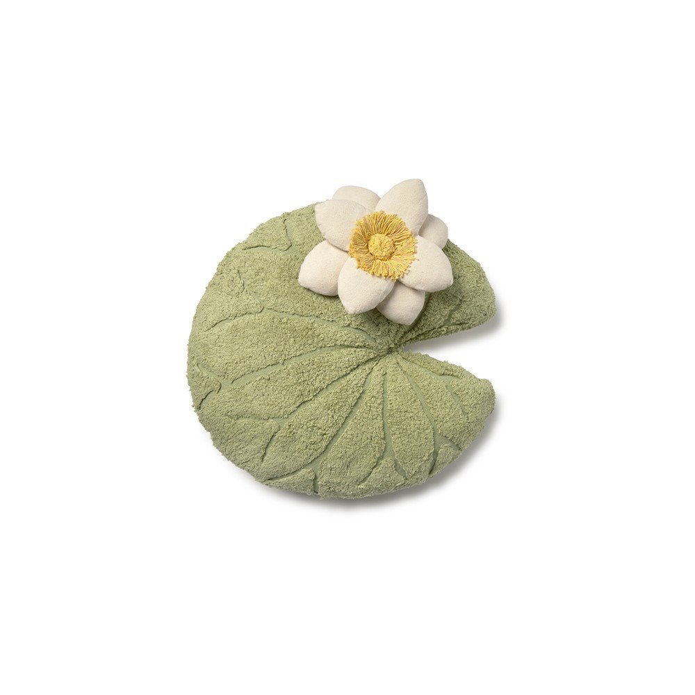 Pamut gyerek párna 60x60 cm Water Lily – Lorena Canals