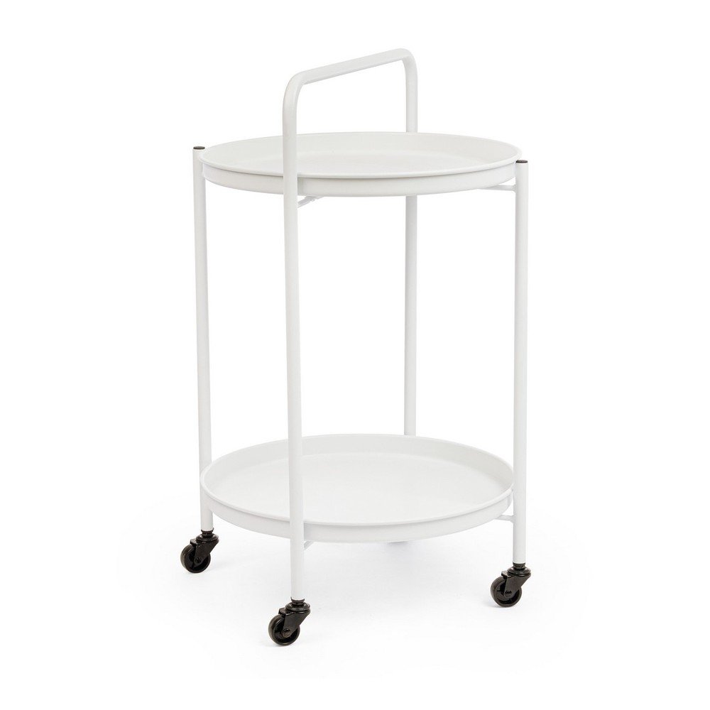 Acél zsúrkocsi ø 44