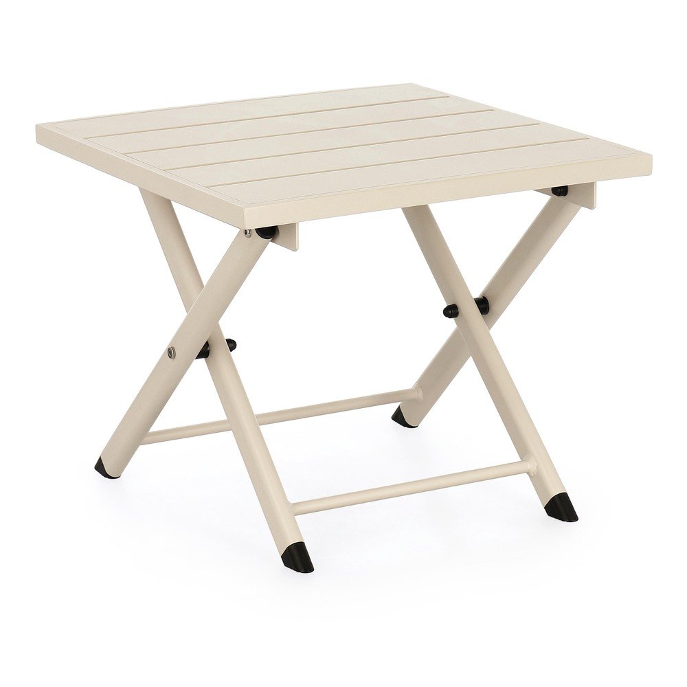 Alumínium kerti dohányzóasztal 43x44 cm Taylor – Bizzotto