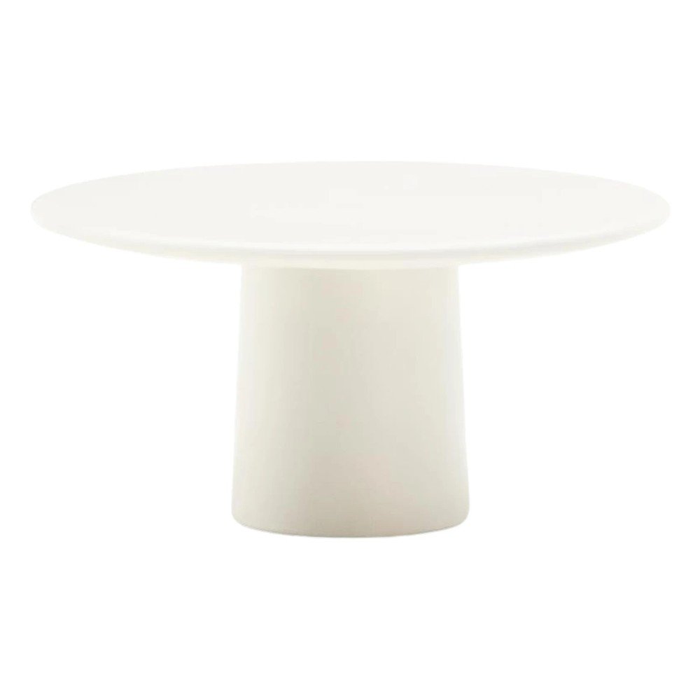 Beton kerek kerti dohányzóasztal ø 85 cm Albanella – Kave Home