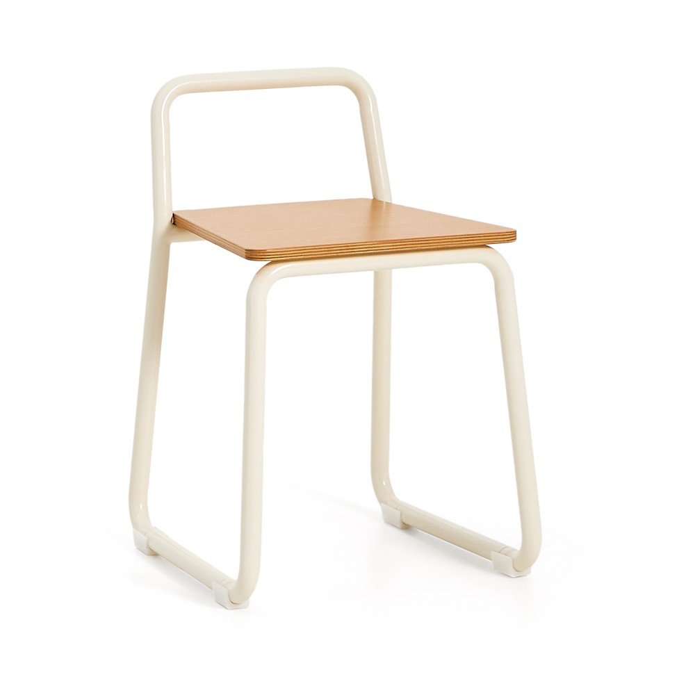 Bézs fém gyerek szék Tinn – Kave Home