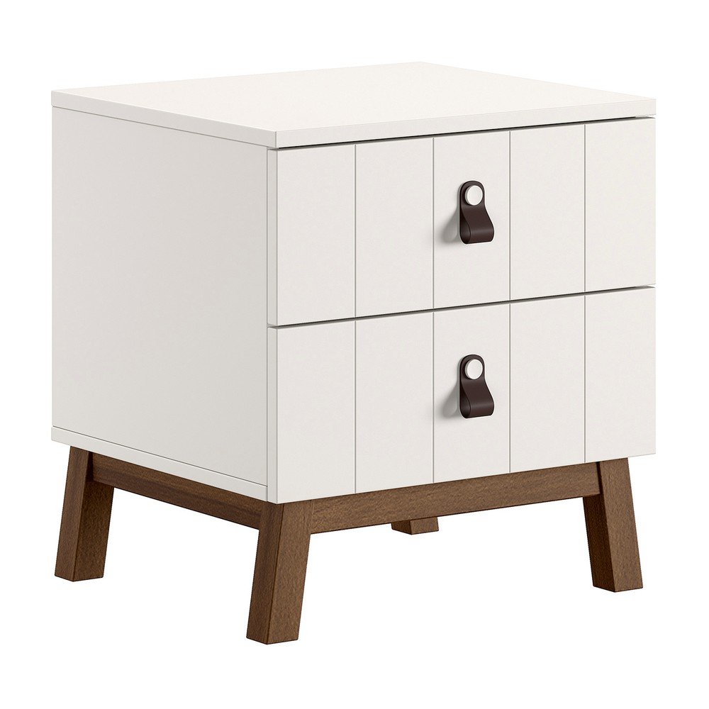 Bézs gyerek éjjeliszekrény Sezane – Vipack