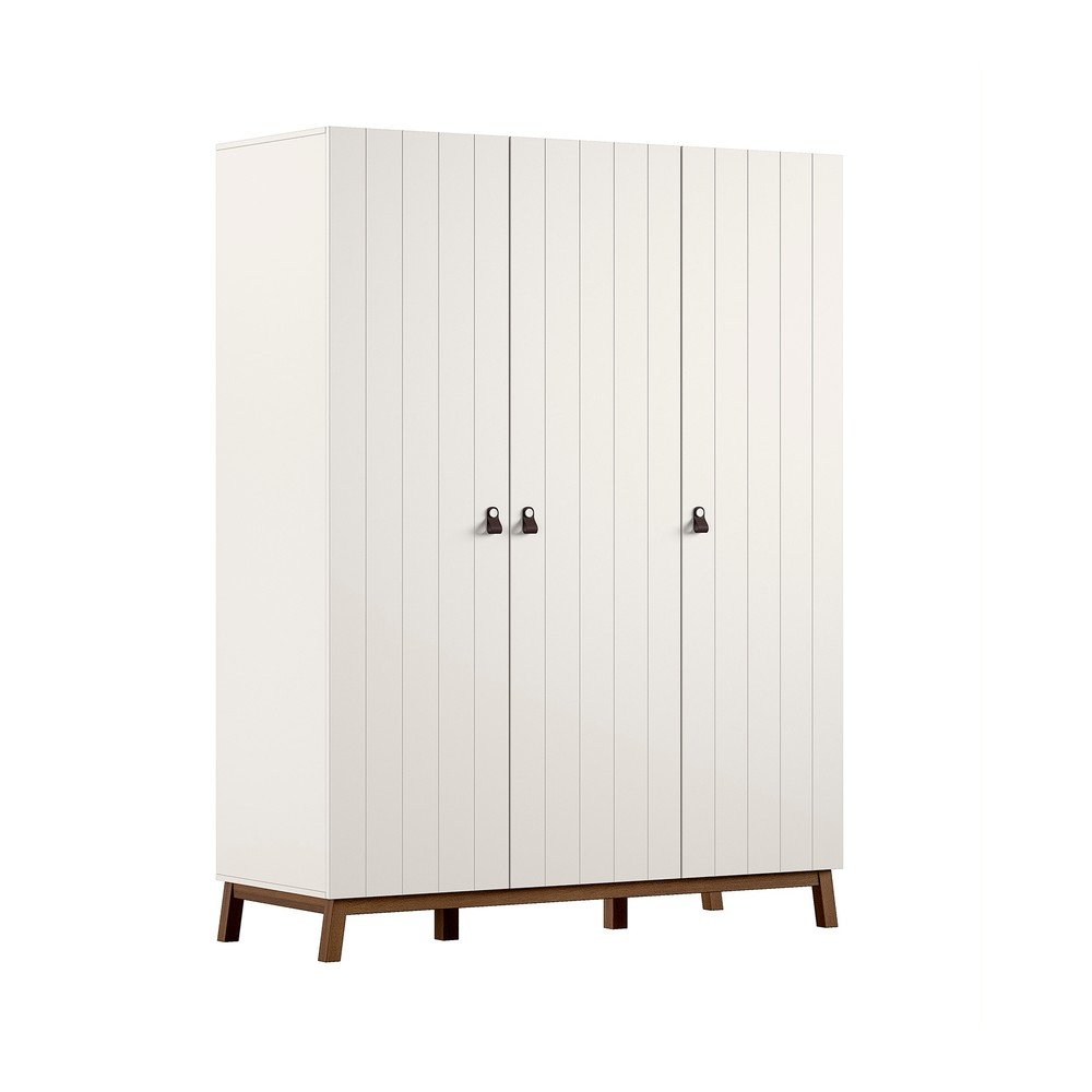 Bézs gyerek ruhásszekrény 149x196x58 cm Sezane – Vipack