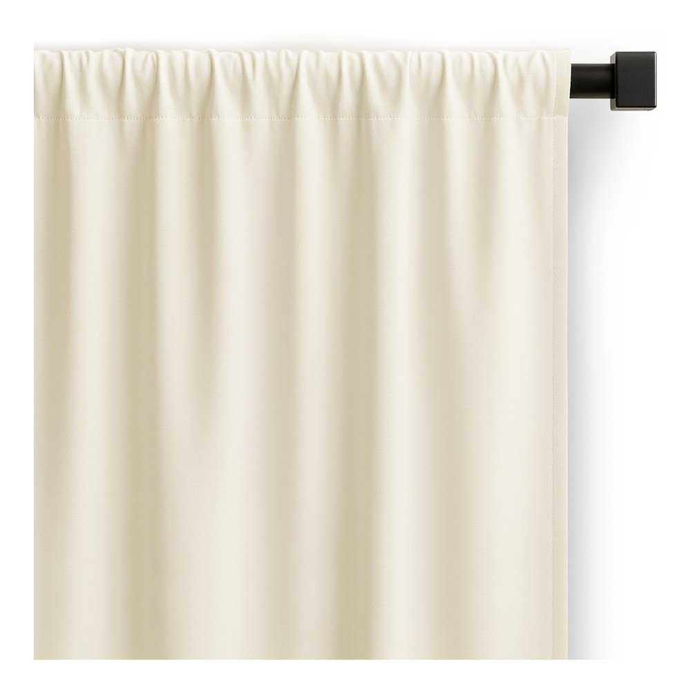 Elefántcsont színű dimout (részleges sötétítő) függöny 140x270 cm Carli – Restilo