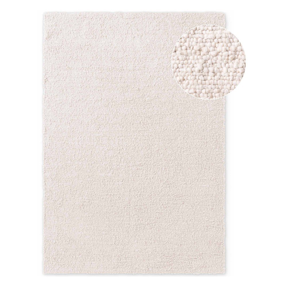 Elefántcsont színű kézi szövésű buklé szőnyeg 120x170 cm Notting Hill Portobello – Ted Baker