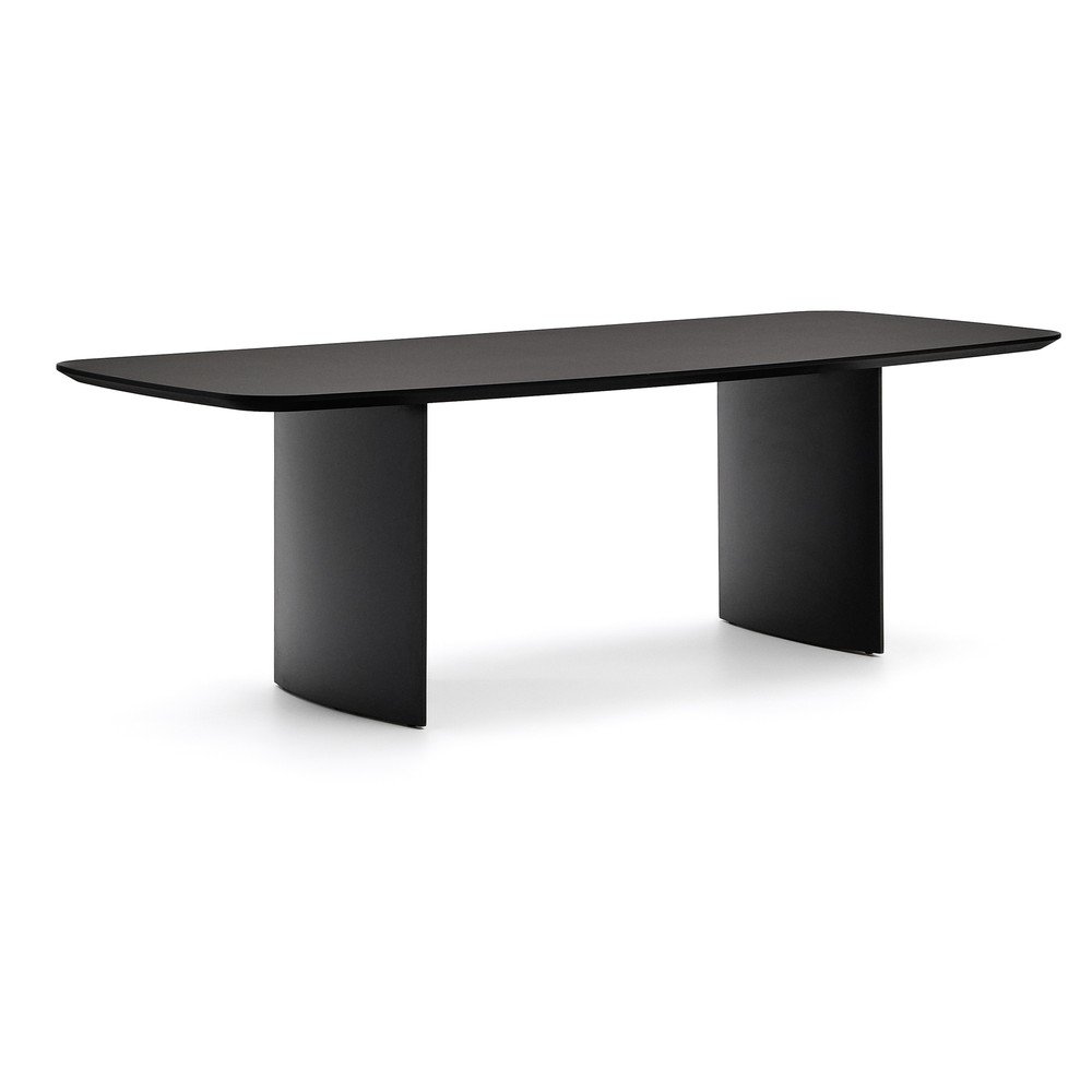 Étkezőasztal diófa dekorral 100x240 cm Litto – Kave Home