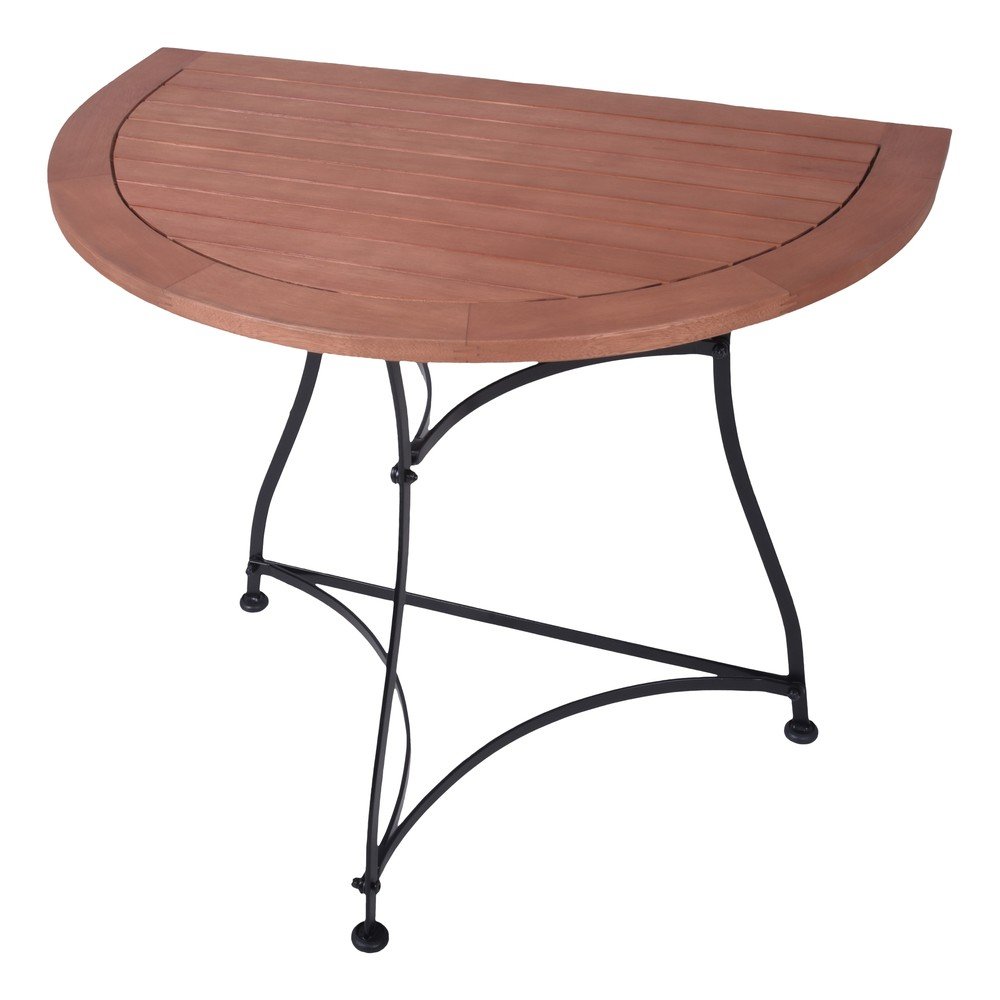 Eukaliptusz kerti tárolóasztal 54x85 cm Wien – Garden Pleasure