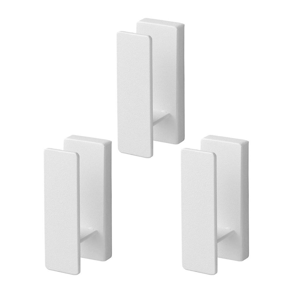 Fehér fali fém akasztó szett 3 db-os Tower – YAMAZAKI