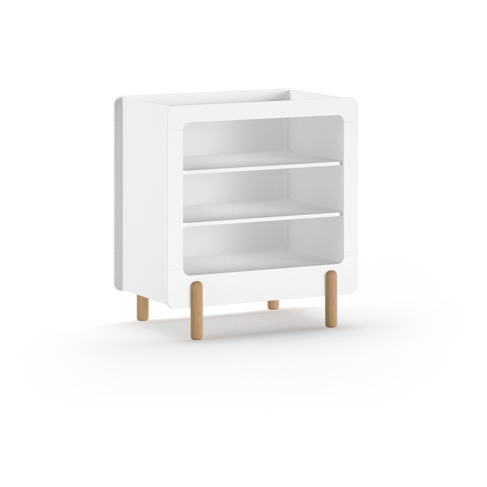 Fehér gyerek komód pelenkázó feltéttel 88x95x57 cm Smile – Vipack