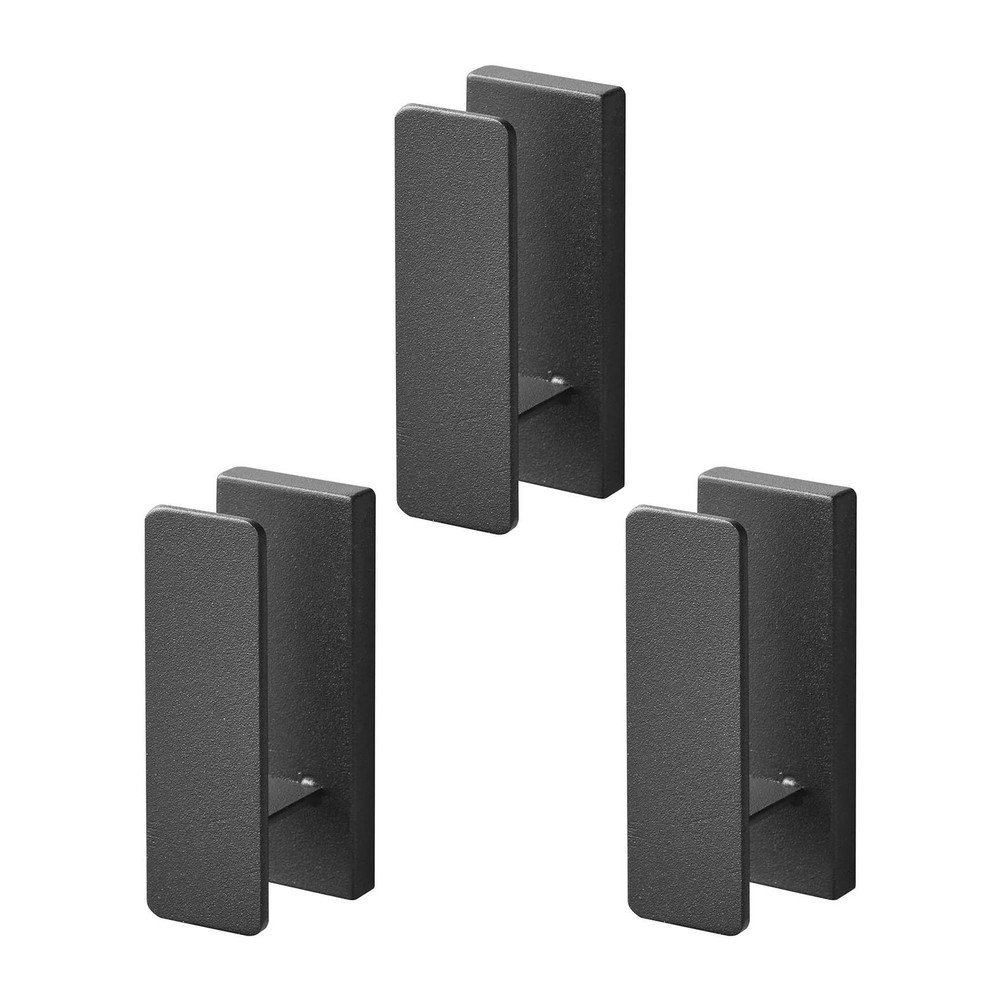 Fekete fali fém akasztó szett 3 db-os Tower – YAMAZAKI