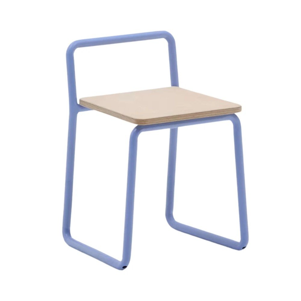 Kék fém gyerek szék Tinn – Kave Home