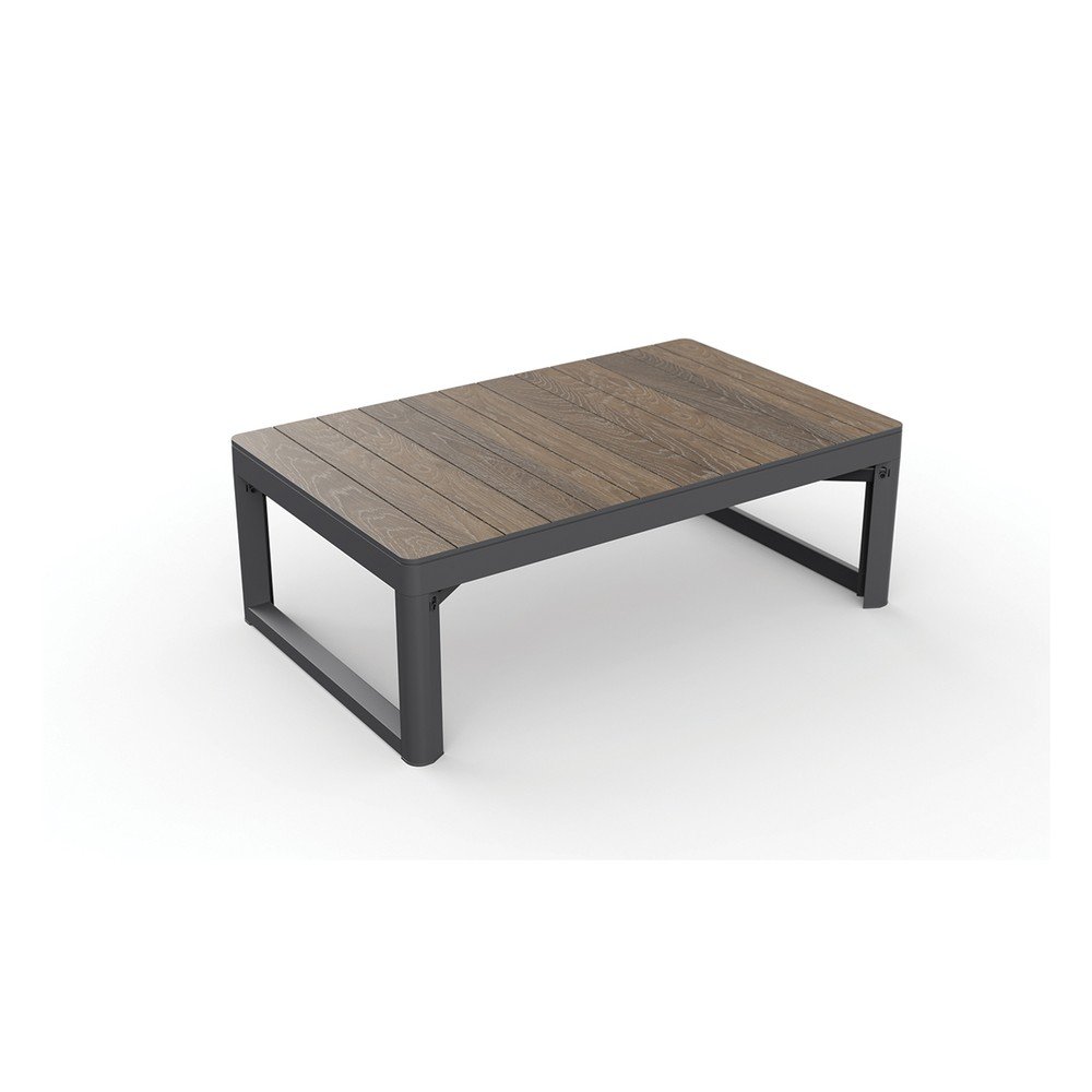 Kerti dohányzóasztal diófa dekorral 71