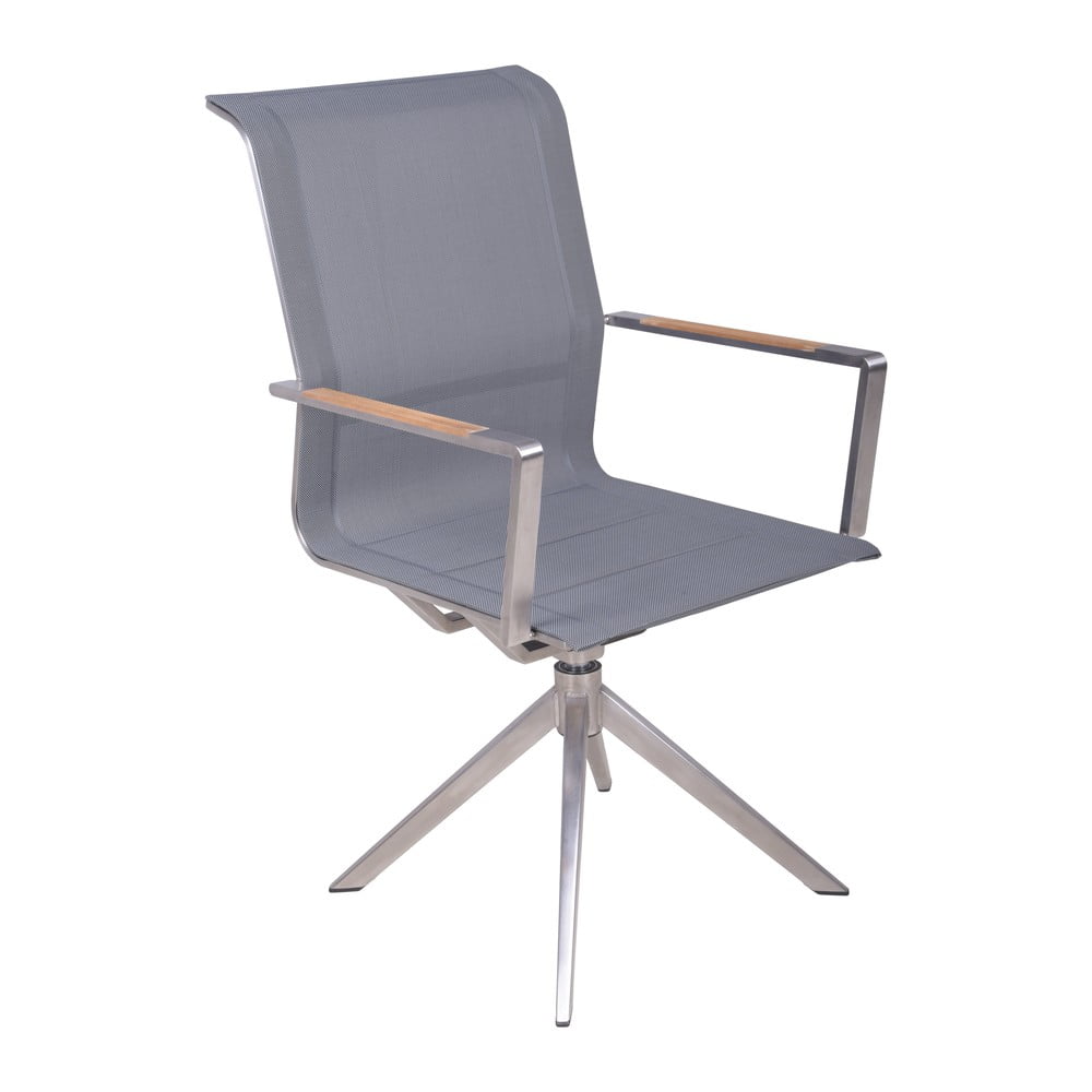 Szürke fém kerti szék Salida – Garden Pleasure