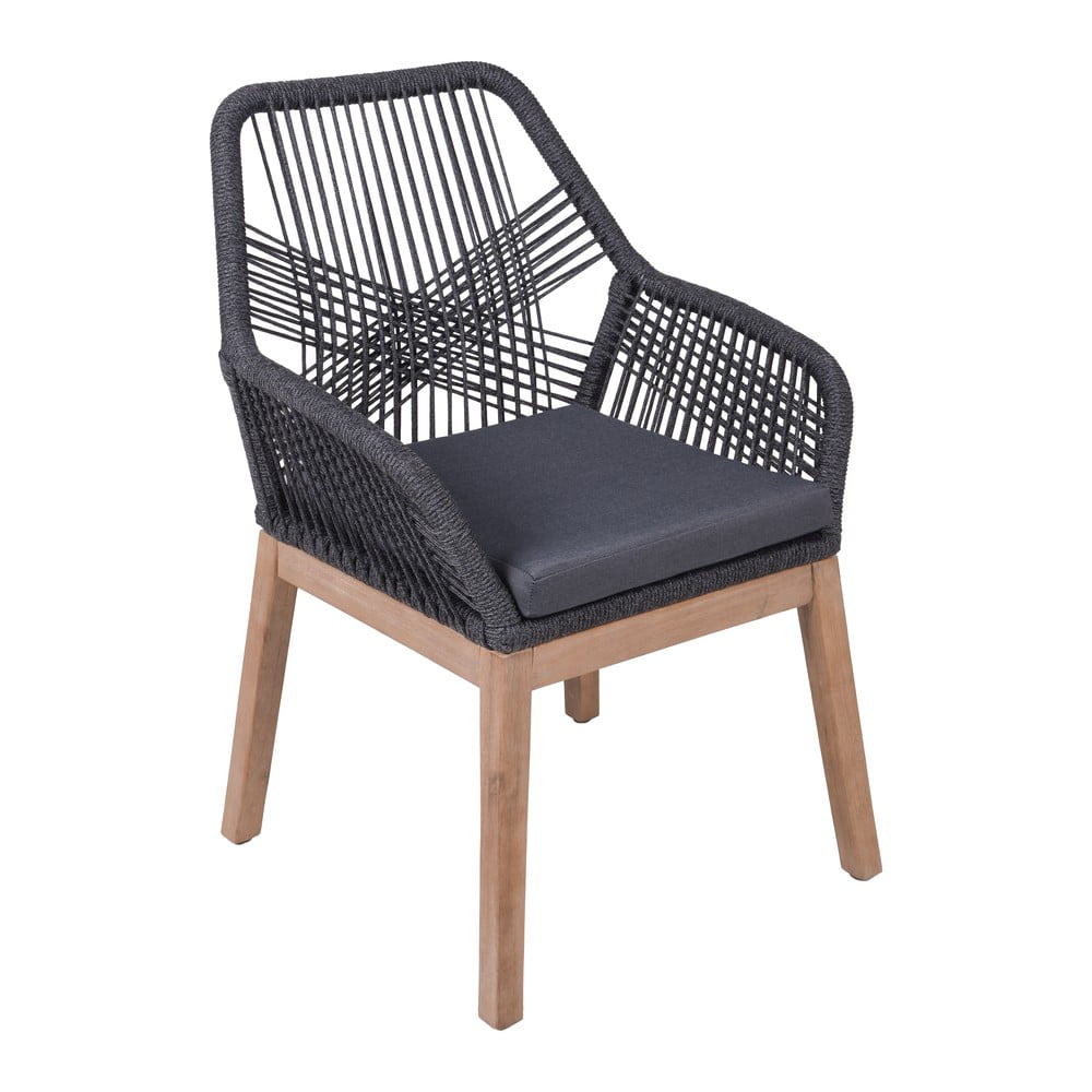 Szürke tömörfa kerti szék Pomona – Garden Pleasure