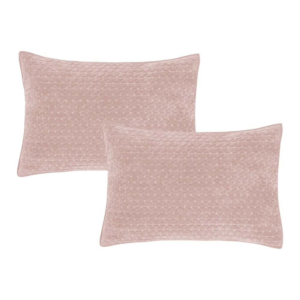 Bársony díszpárna szett 2 db-os 50x75 cm Attica Velvet – Bianca