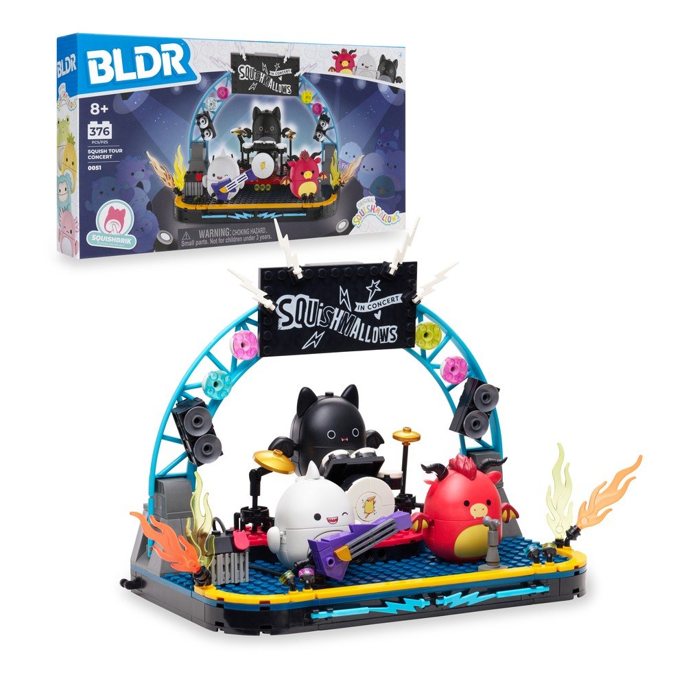 Építőjáték BLDR Concert – SQUISHMALLOWS