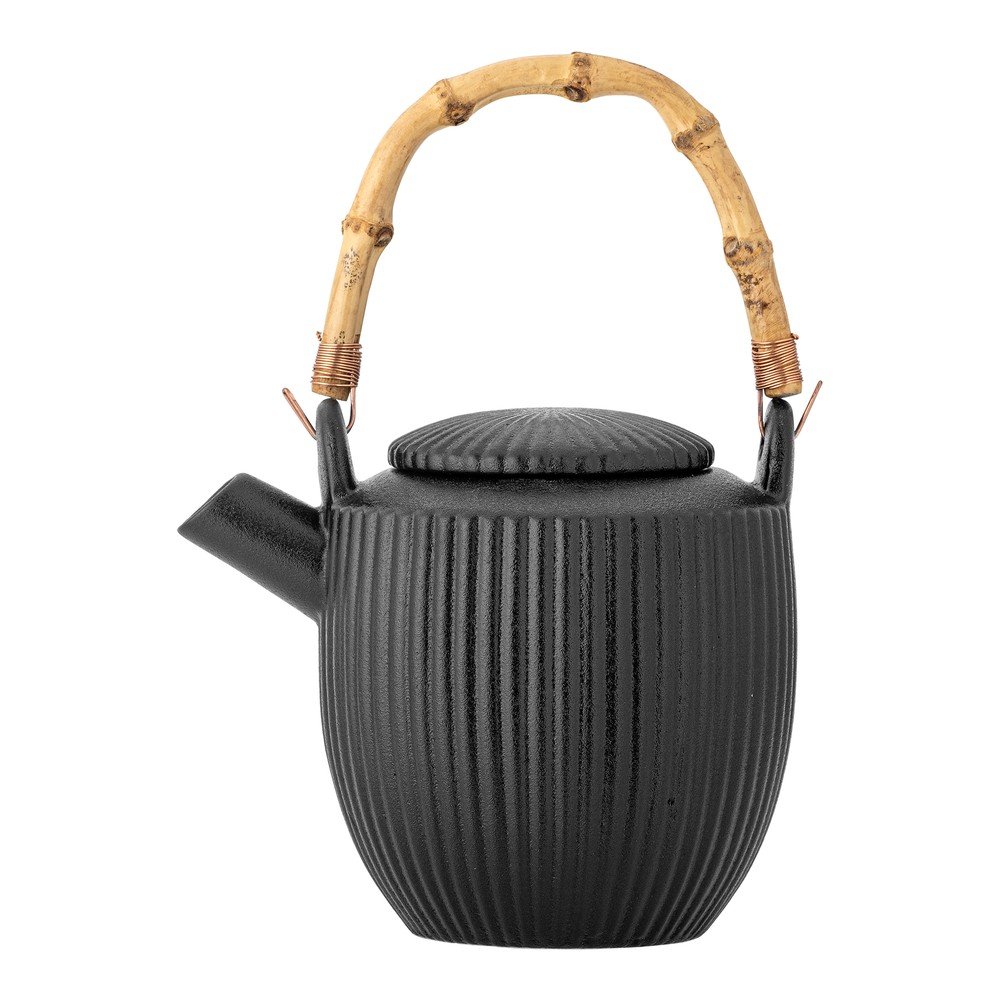 Fekete kőedény teáskanna 850 ml Neri – Bloomingville