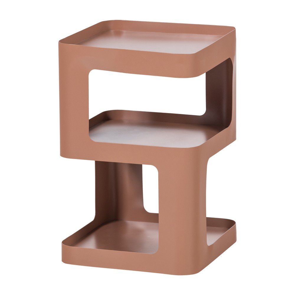 Fém tárolóasztal 35x35 cm Riv – WOOOD