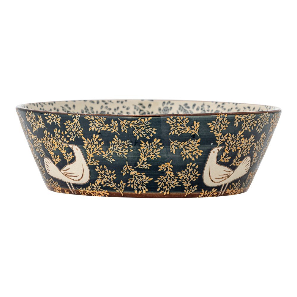 Kék kerámia tál ø 28 cm Hezha – Bloomingville