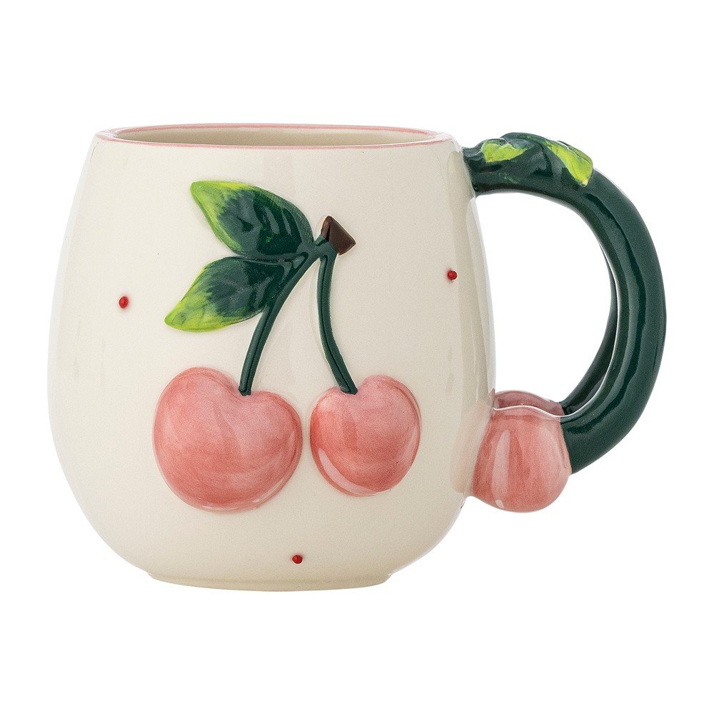 Krémszínű kerámia bögre 420 ml Berrie – Bloomingville