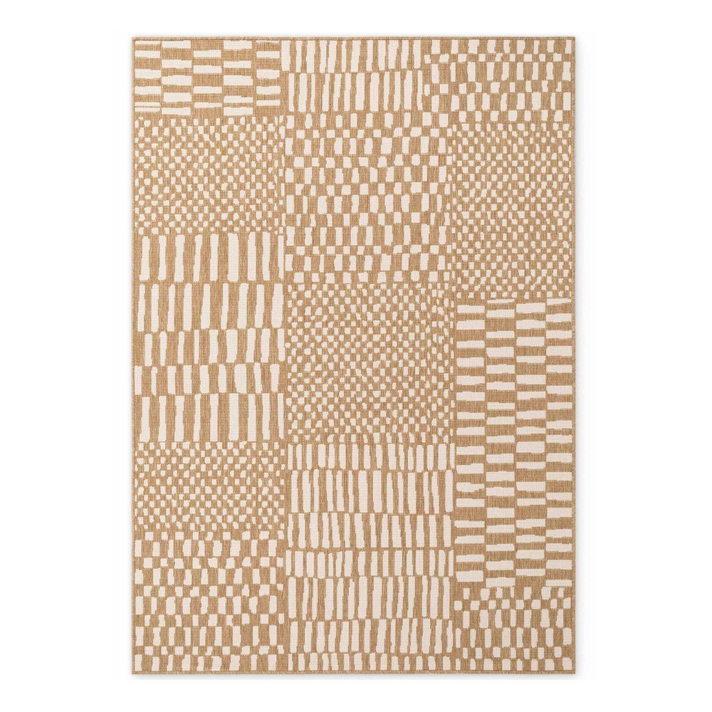 Krémszínű-natúr színű kültéri-beltéri szőnyeg 200x300 cm Haringey Barkham – Ted Baker