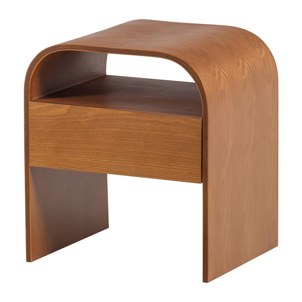 Natúr színű éjjeliszekrény Momo – WOOOD