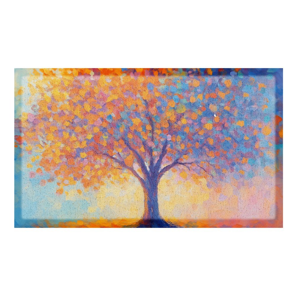 PVC lábtörlő 40x70 cm Tree Of Life – Artsy Doormats