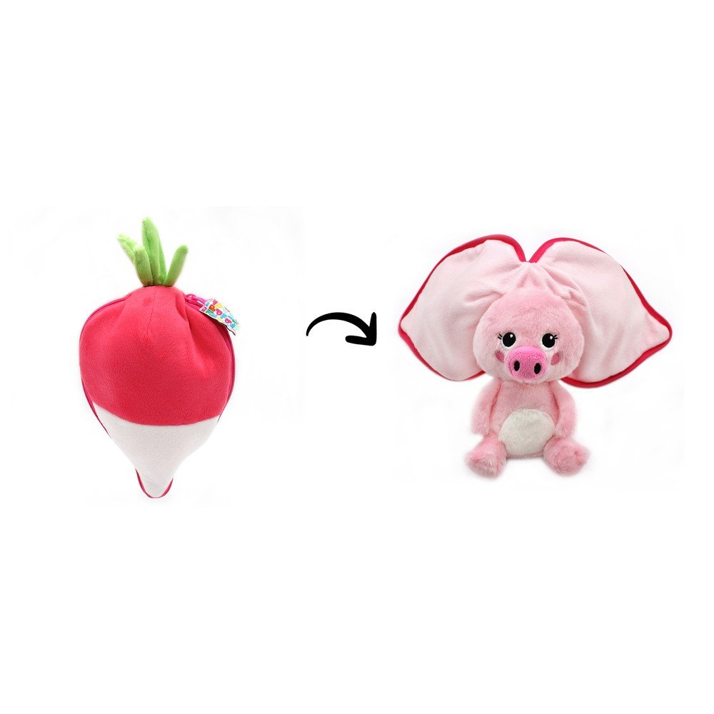 Plüssjáték Flipetz 2in1 Piglet – Les Deglingos