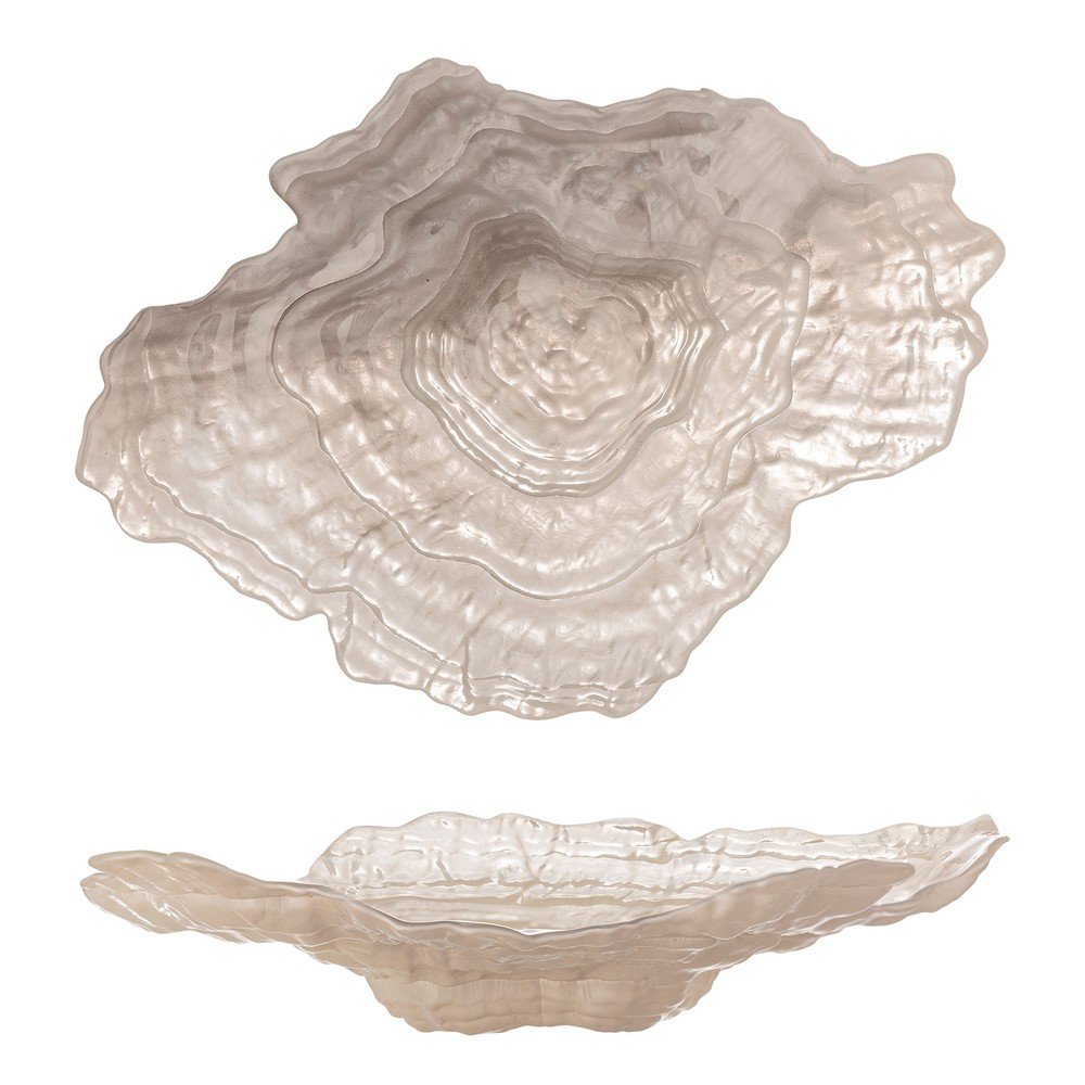 Üveg dekoratív tál 29x38 cm Aiku – Bloomingville