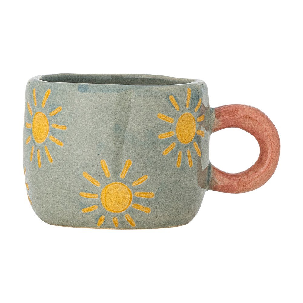 Világoskék kerámia gyerek bögre 110 ml Nini – Bloomingville