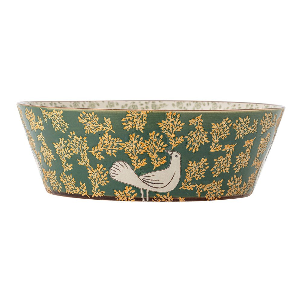 Zöld kerámia tál ø 28 cm Hezha – Bloomingville