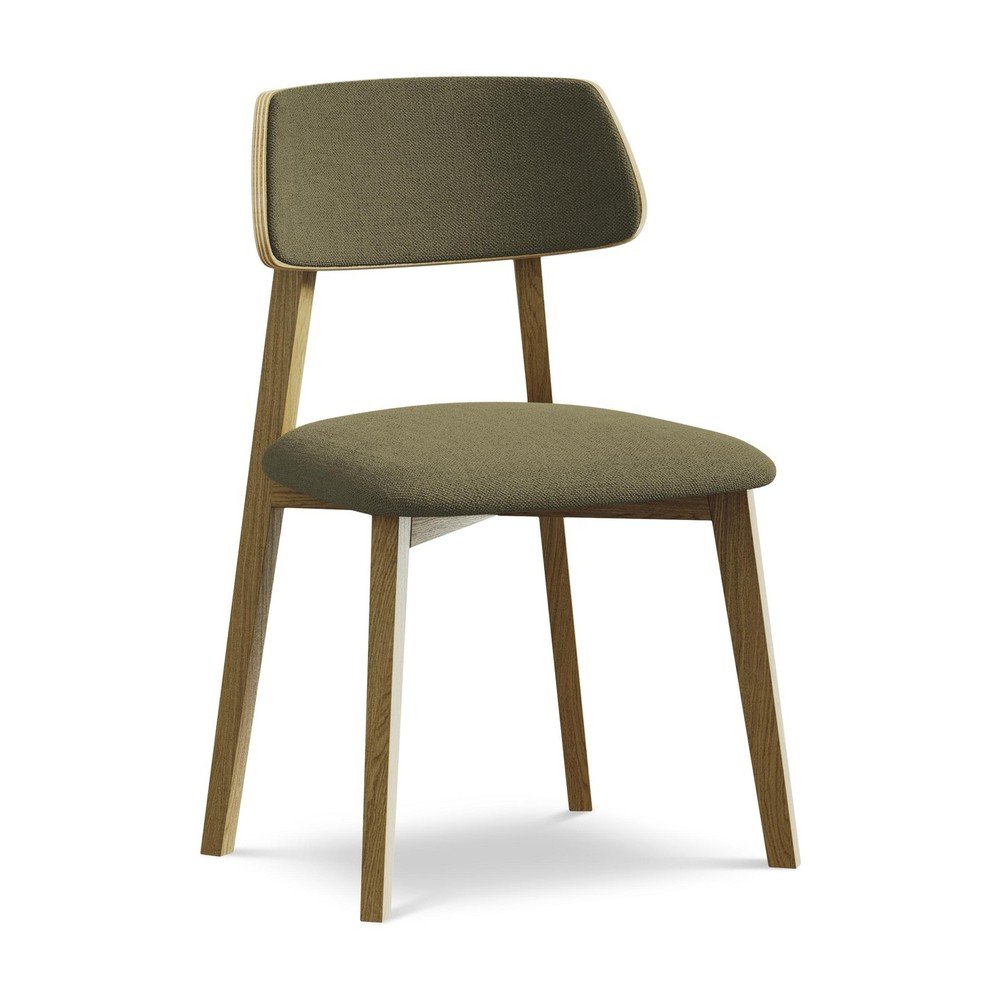 Zöld tömörfa étkezőszék Niu – Makamii