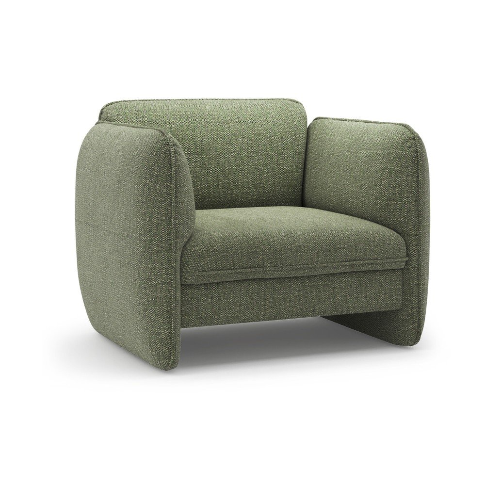 Zöld zsenília fotel Georgia – Micadoni