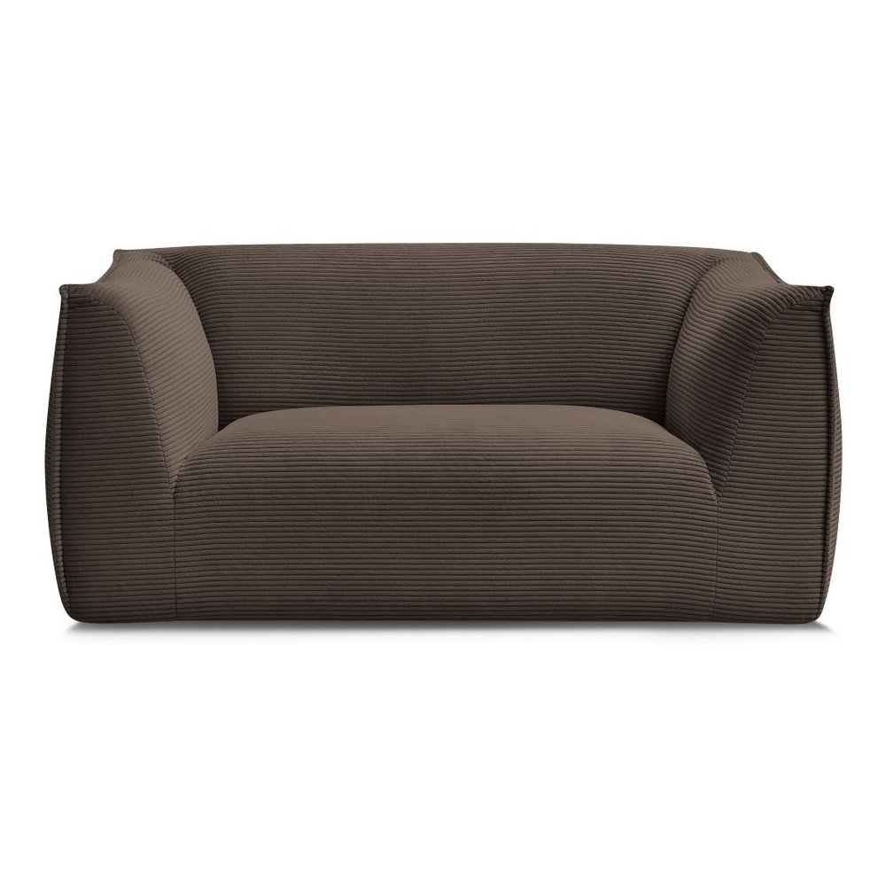 Barna kordbársony kanapé 170 cm Giorgia – Bobochic Paris