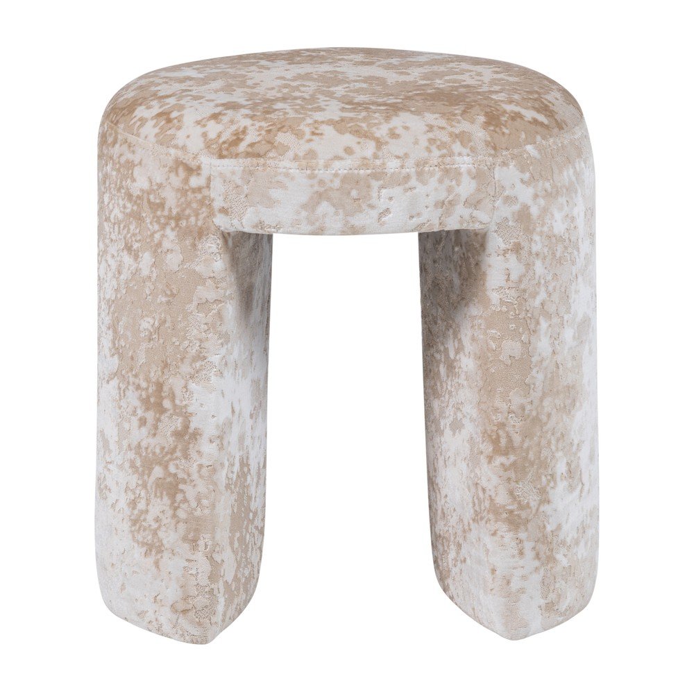 Bézs kárpitozott ülőke Charlie – WOOOD