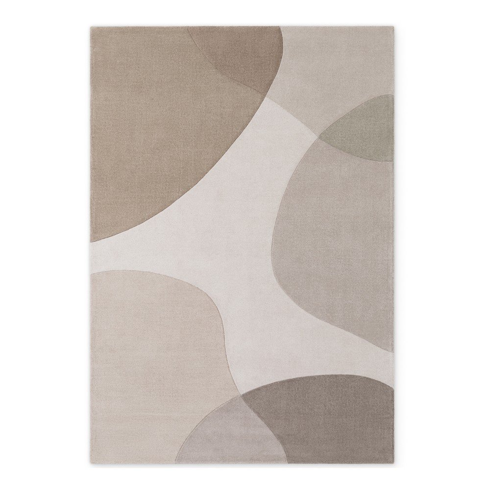 Bézs kézi szövésű gyapjú szőnyeg 120x170 cm Hackney Clarissa – Ted Baker