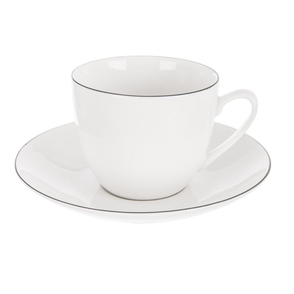 Fehér porcelán csésze cappucinóhoz 210 ml Decora – Orion