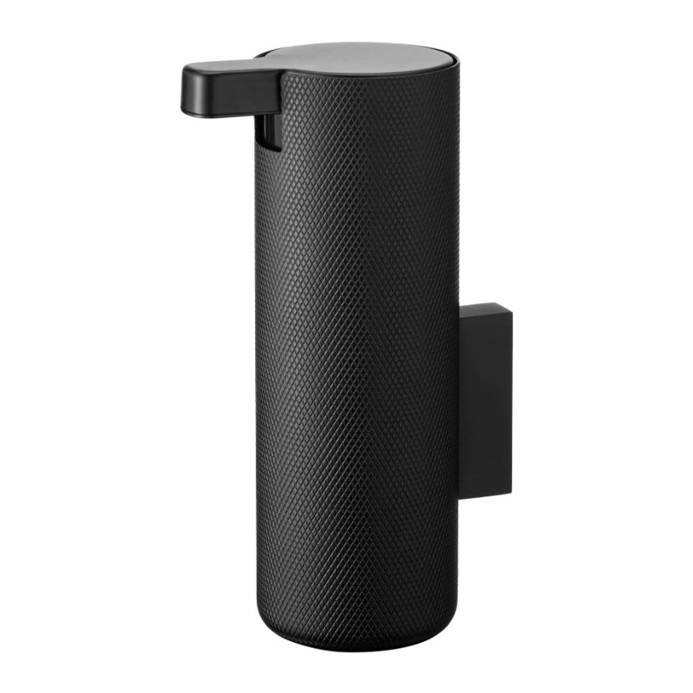 Fekete fali rozsdamentes acél szappanadagoló 165 ml Modo Rof – Blomus