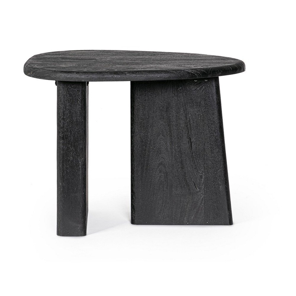 Fekete mangófa dohányzóasztal 45x60 cm Zacatecas – Bizzotto