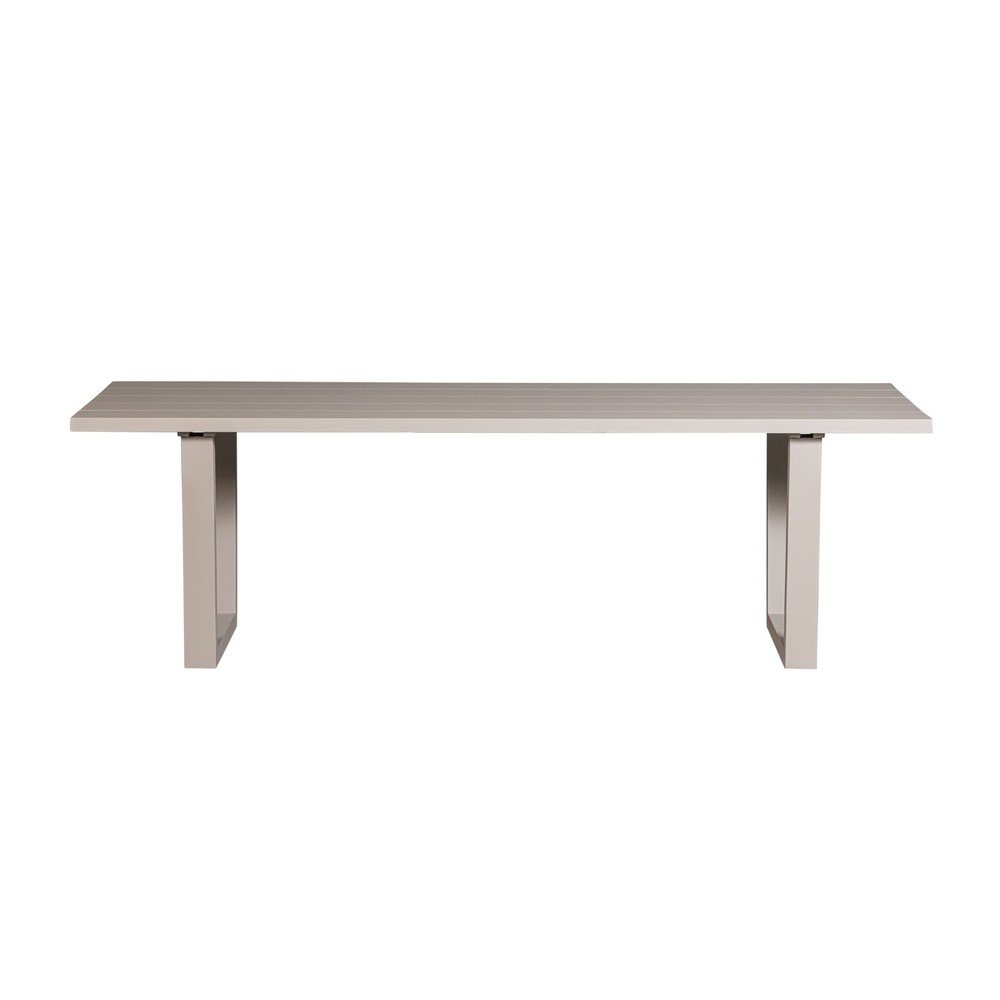 Fém kerti étkezőasztal 87x240 cm Bear – WOOOD