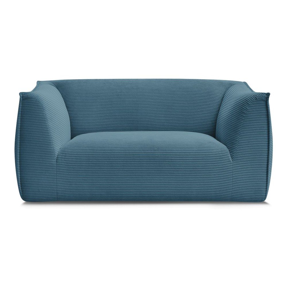 Kék kordbársony kanapé 170 cm Giorgia – Bobochic Paris