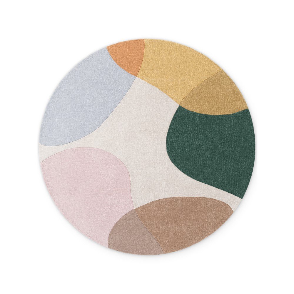 Kézi szövésű gyapjú kerek szőnyeg ø 160 cm Hackney Clarissa – Ted Baker