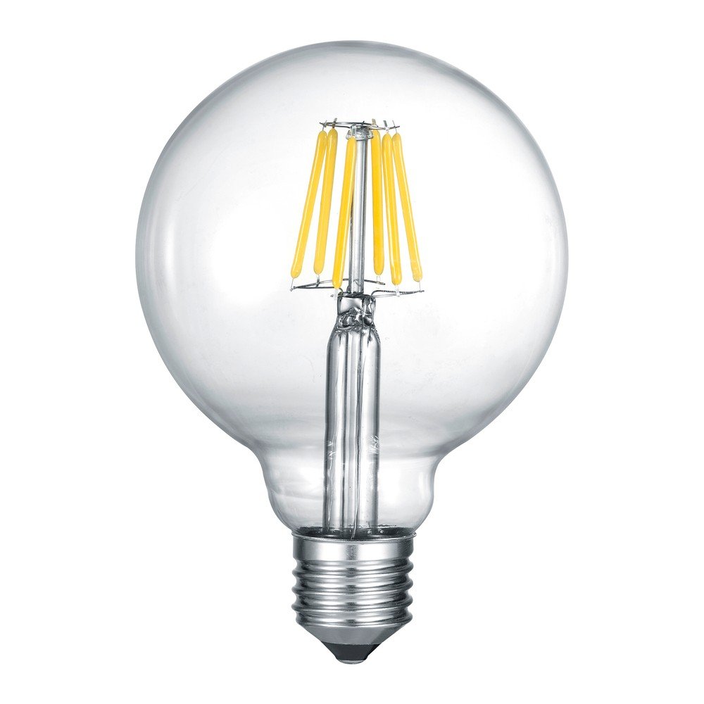 Meleg fehér LED-szálas izzó E27