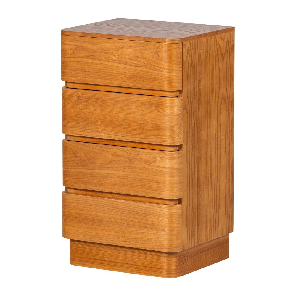 Natúr színű komód 40x70x34 cm Fejo – WOOOD