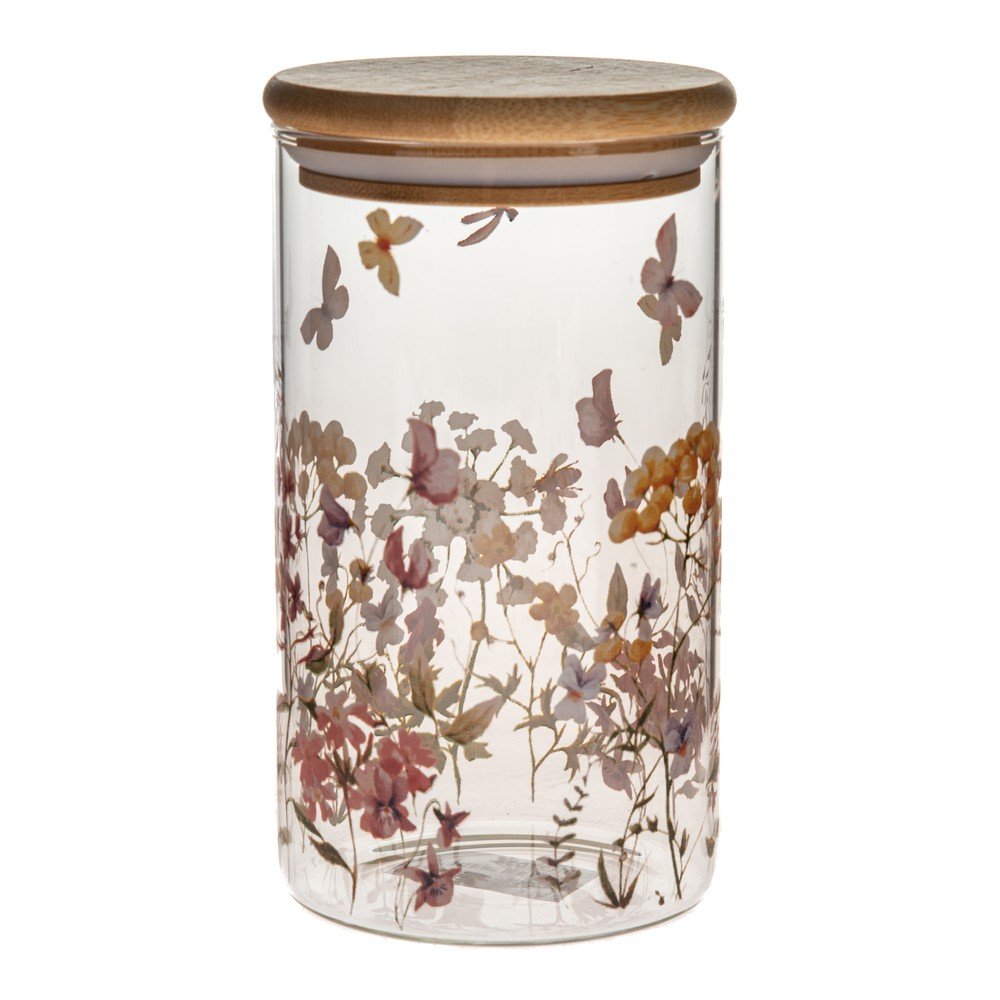 Üveg élelmiszertartó doboz Flowers – Dakls