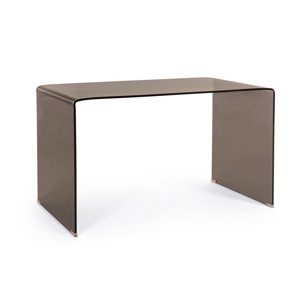 Üveg íróasztal 70x126 cm Iride – Bizzotto