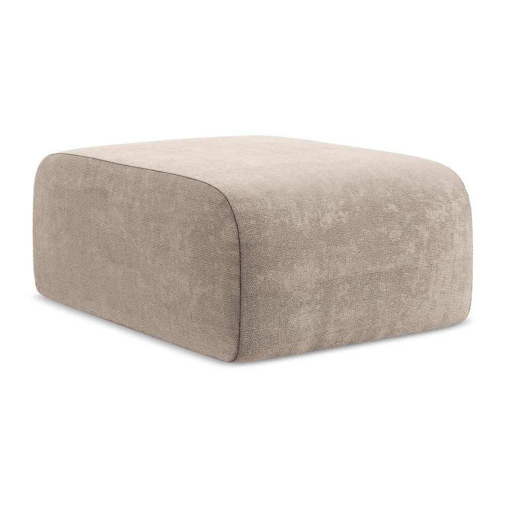 Világosbarna zsenília lábtartó Lani – Makamii