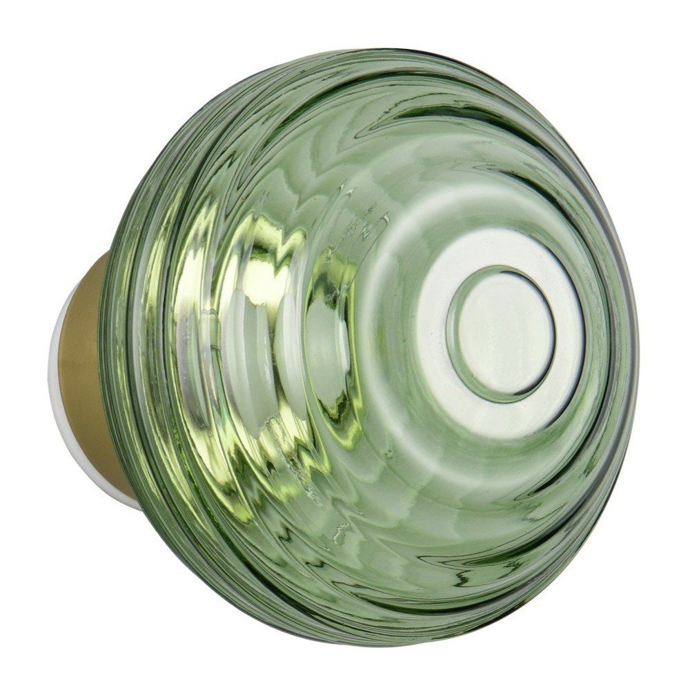 Zöld USB üveg LED fali lámpa ø 15