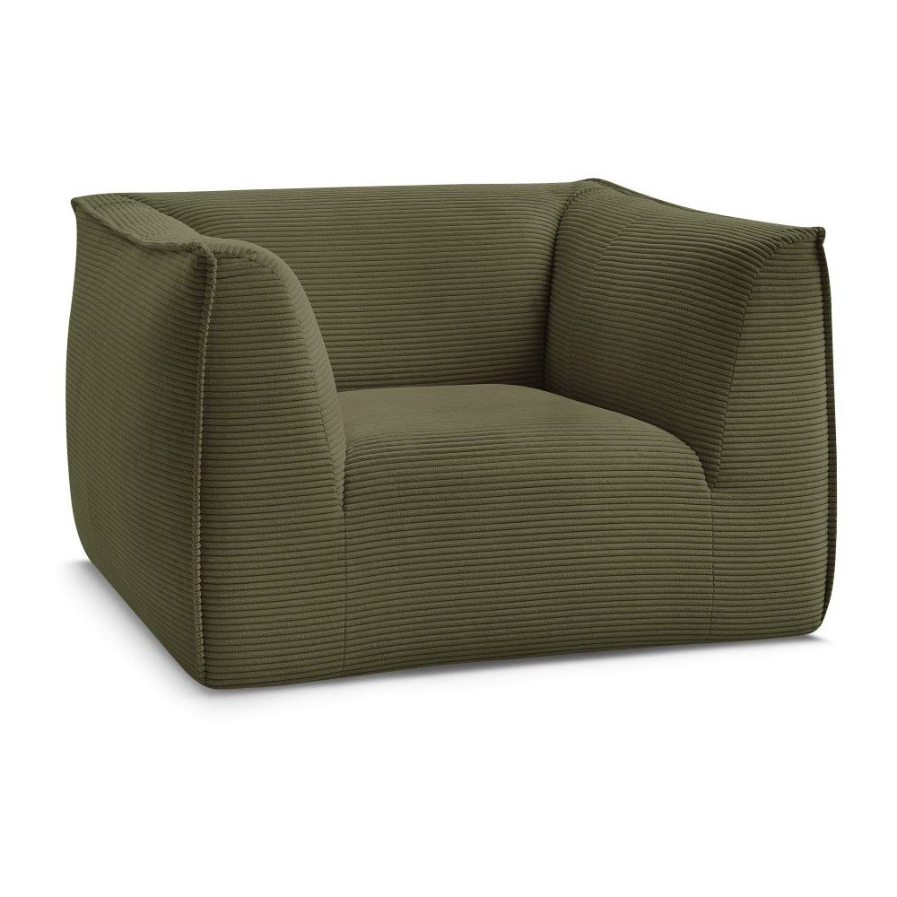 Zöld kordbársony fotel Giorgia – Bobochic Paris